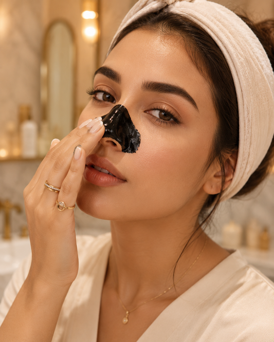 ماسك الفحم الأسود لترطيب ونقاء البشرة ✨🖤